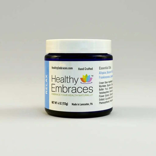 Relax Cream natural soothing topical cream with essential oils for tension relief and relaxation