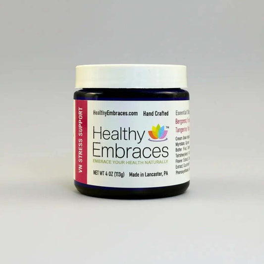 Vagus Nerve Support Cream with calming essential oils for relaxation and stress relief